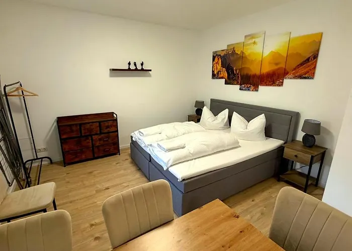 アパート Bitterfeld Modern & Gemuetlich *